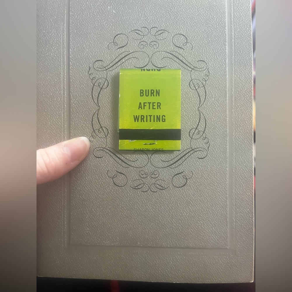 Burn After Writing Journal